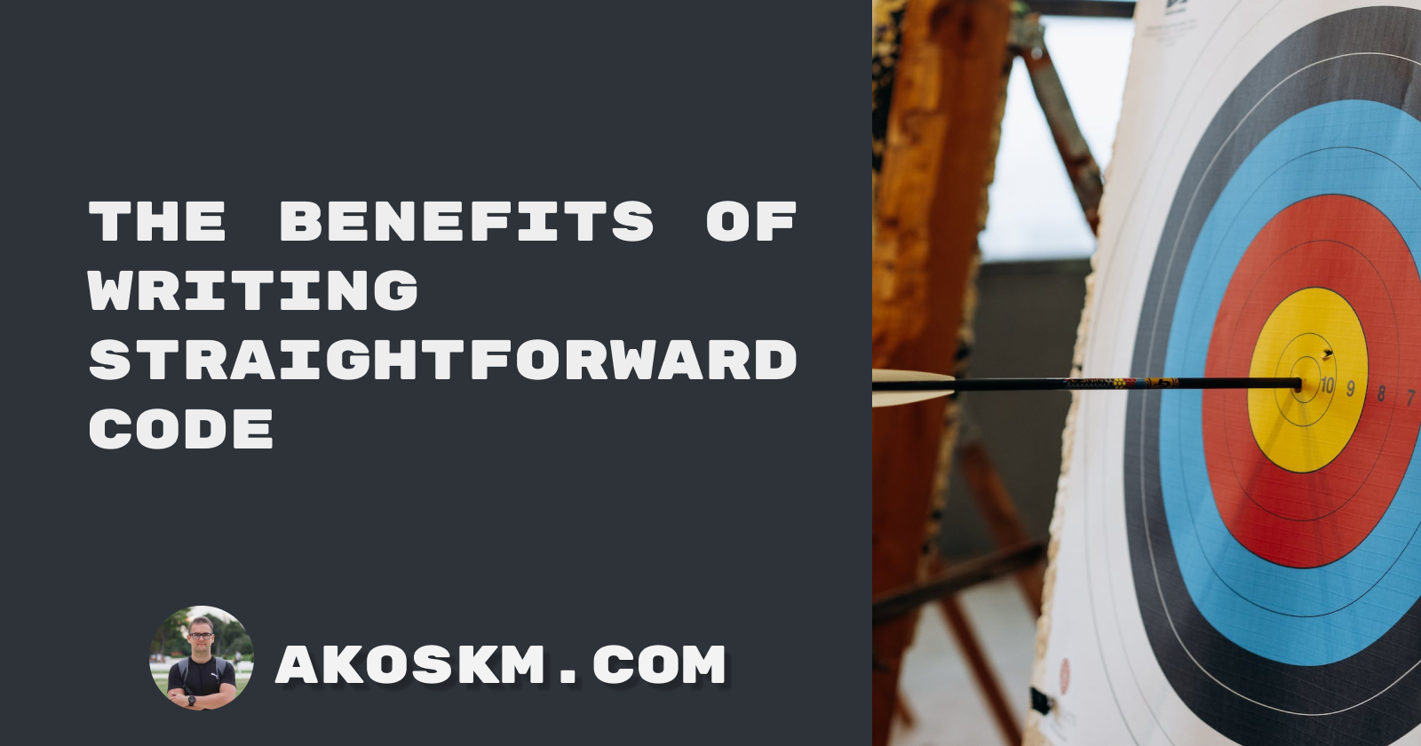 The Benefits of Writing Straightforward Code: Production Experiences