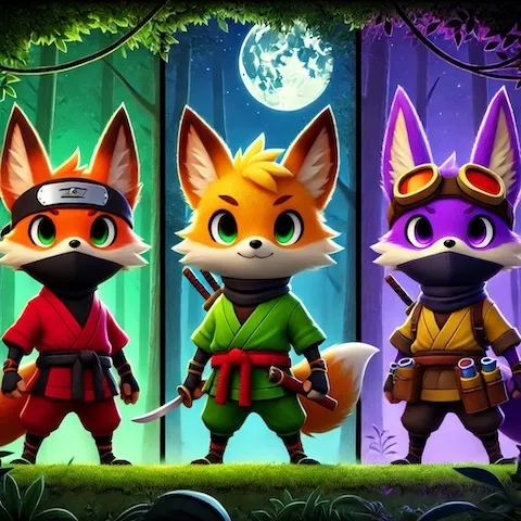 Ninja foxes, which is how I picture this stack